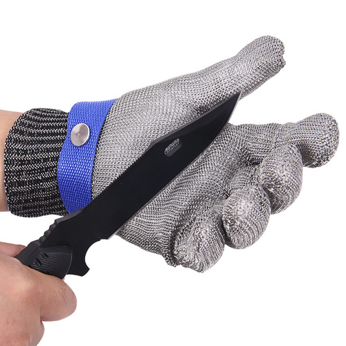 Upgrade and strengthen the US Standard 9th Grade Fighting Knife Hero DD-707A, Cut-resistant gloves, stainless steel wire for killing fish, cutting meat, opening oysters