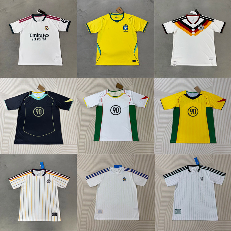 252627 New World Cup 90 Brazil Argentina Mexico Real Madrid Germany Portugal Spain Football Jerseys 252627 New World Cup 90 Brazil Argentina Mexico Real Madrid Germany Portugal Spain Football Jerseys