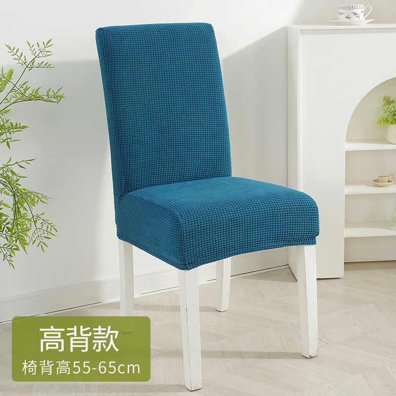 Verde oscuro elegante espalda alta chic alta elástica engrosada