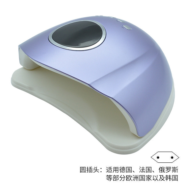Lámpara de manicura transfronteriza de alta potencia de 180W, luz de fototerapia de manicura de inducción inteligente, lámpara UV de horneado especial para manicura