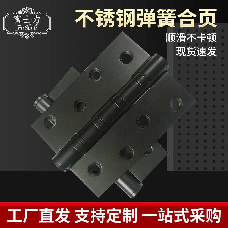 Stainless Steel 4 inch 3.0 thick flat ball bearing hinge plating black and white Hinge manufacturers wholesale