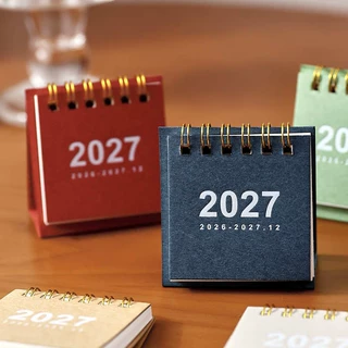 迷你台历2026年新款日历桌面简约日历办公室学生桌面摆件计划本