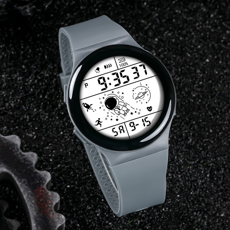 Reloj electrónico de estudiantes de tendencia al aire libre multifuncional alarma de movimiento nocturno relojes electrónicos al por mayor