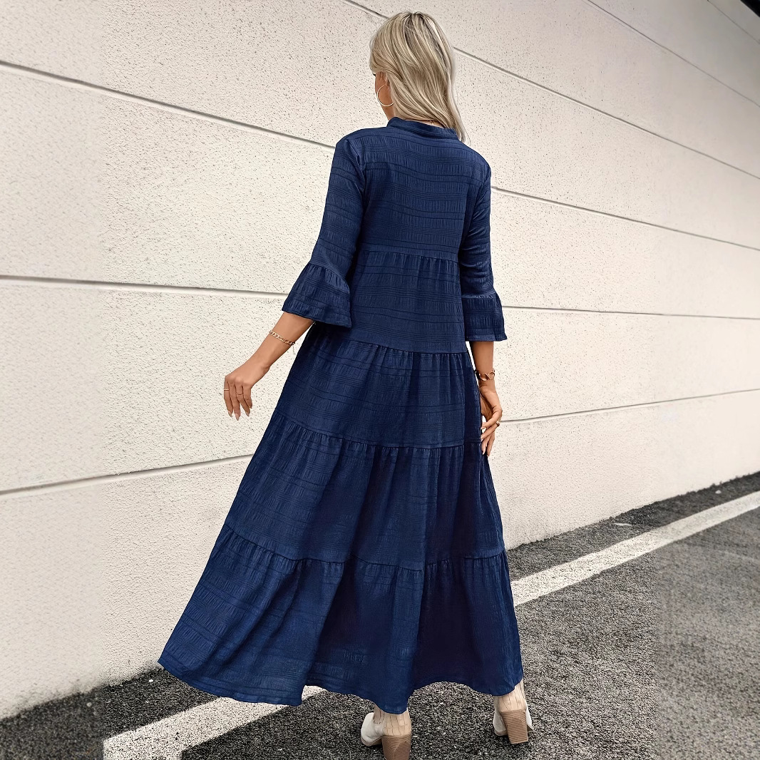 STELLA™ Casual V-Neck Summer Maxi Dress