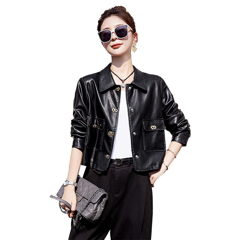 E9631 2580K ÁO DA NỮ XIAENHA MÙA XUÂN THU ĐÔNG PHỤC CỔ CỔ ĐIỂN THỜI TRANG NỮ G06 SẢN PHẨM MỚI