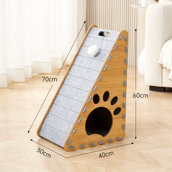 【Twilight Gray】Triangular Cat Nest