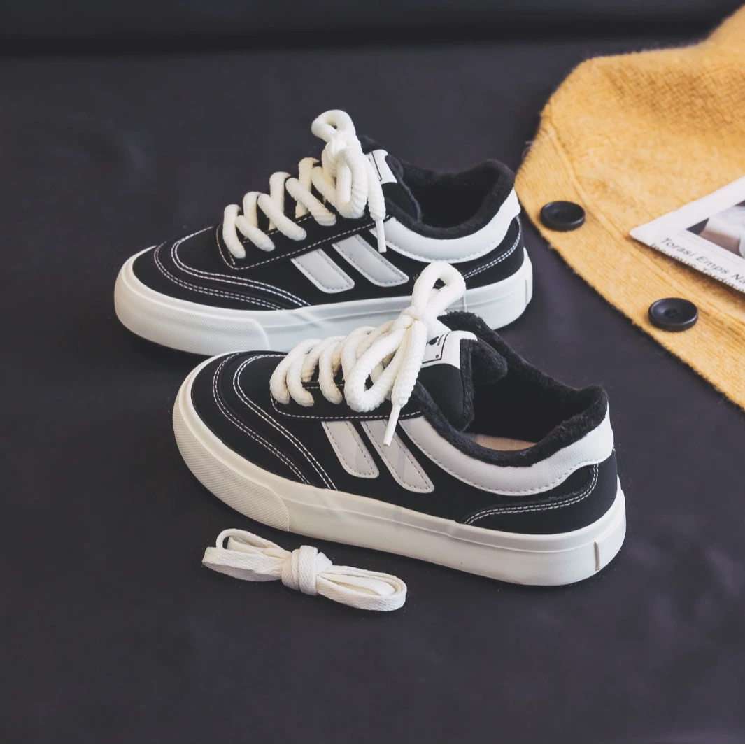 В наличии: теплые женские кроссовки на толстой подошве с флисовой подкладкой и двойным хлопком, увеличивающие рост, осень-зима 2025, модель H1216