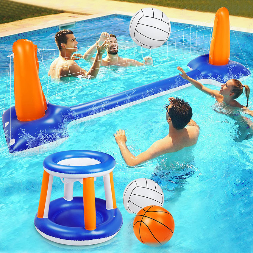 PVC inflation Aquatic leisure time entertainment Bathing Volleyball racks basketball stands suit inflation Toys