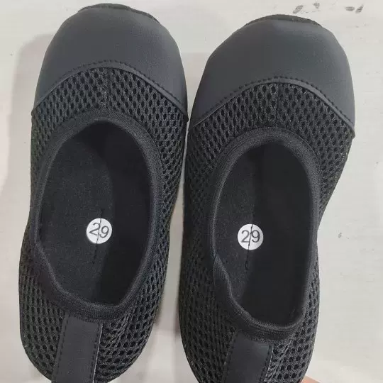 舞蹈鞋女软底透气三明治网布网鞋舞蹈鞋黑色白色芭蕾舞舞蹈鞋外贸