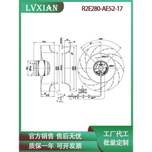 ����׃�l���L��R2E280-AE52-17 230V���I�u݆�x��ɢ���L��