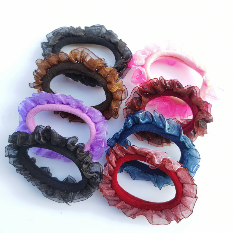 Elastic hair rope