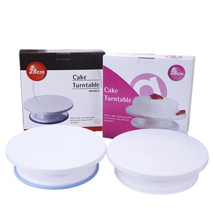 Baking utensils decorating table cake turntable rotating cake turntable making cake DIY plastic cake turntable tools