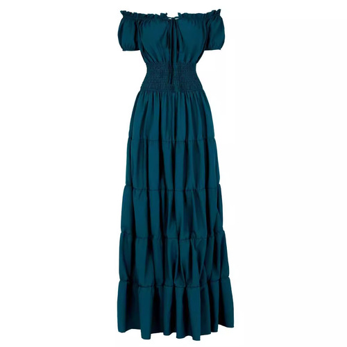 Halloween Medieval Renaissance Lady Dress Stage Costume COS Costume Role Playing Retro Dress