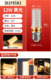 12W plum blossom style-yellow light [E27 big screw]]
