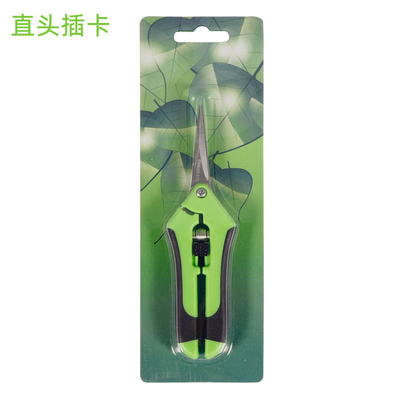 Yangjiang fábrica al por mayor de acero inoxidable tijeras de jardín tijeras de recolección de frutas tijeras de uva tijeras de poda