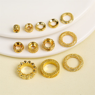 18k����ɫ��논y�ܭh�AȦ���hǬ��Ȧ������diy�ֹ����Ʒ���