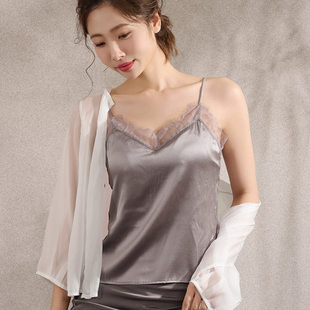 Silk lace sexy bra top, tank top, lifting effect