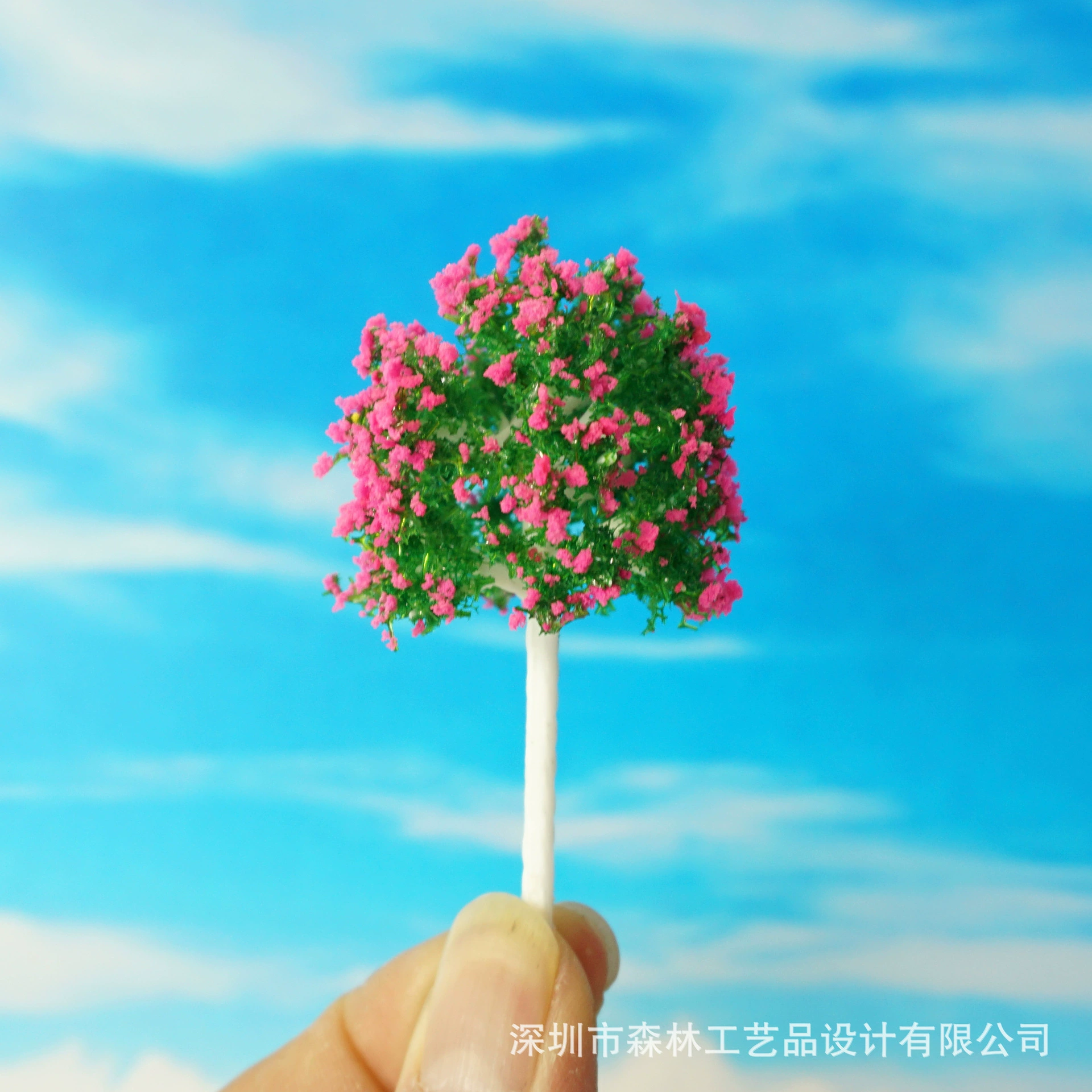 Песочный стол Модель пластиковая модель дерева DIY учебник модель здания модель поезда многополюсное дерево