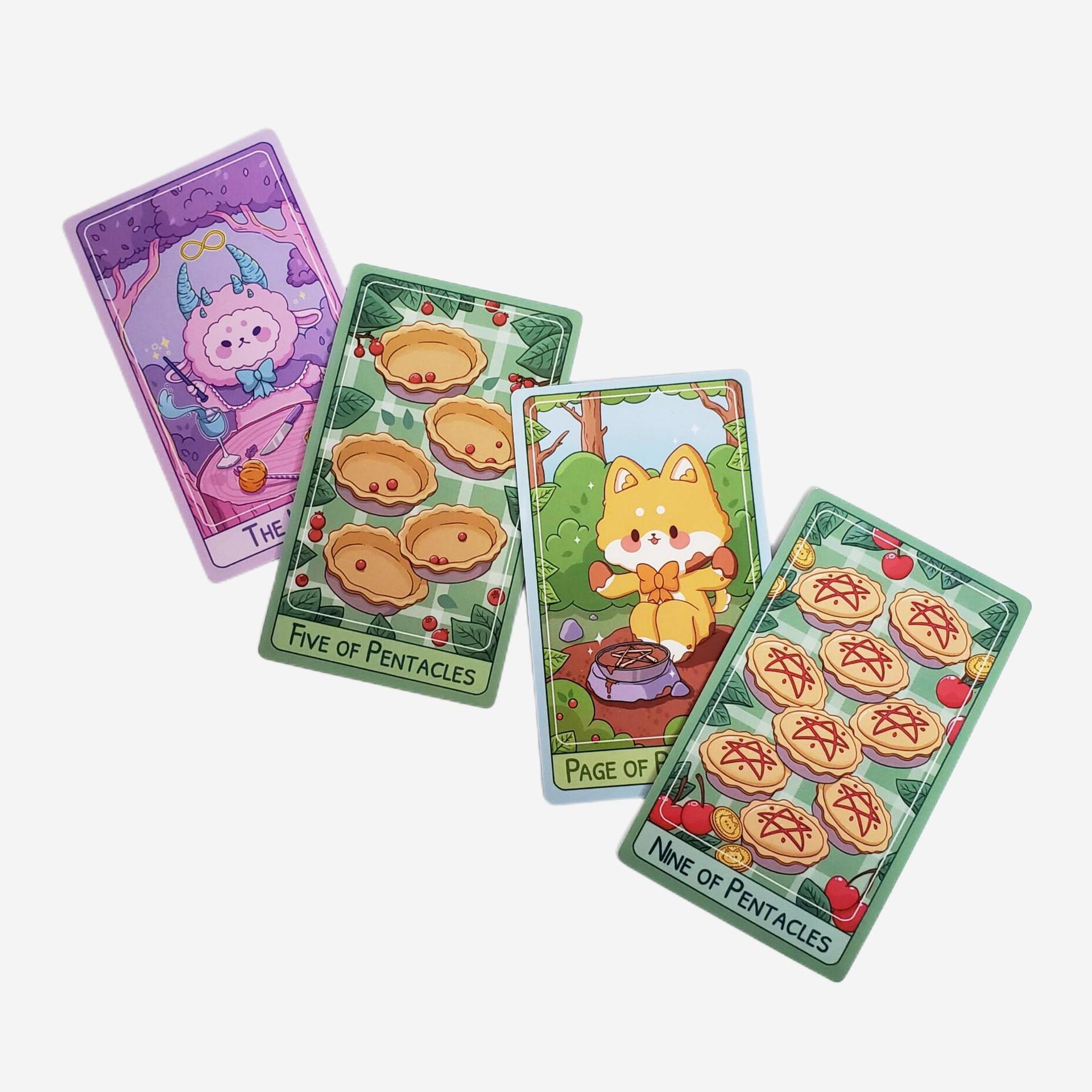 Bumbleberry Hollows Tarot Party Board Game Cards Set_voghion.com
