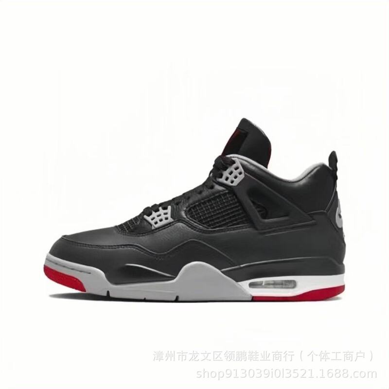 莆田靴対外貿易 aj4 純粋なオリジナル熱溶岩黒と白のパンダジョー 4 耐摩耗性滑り止め男性と女性の多用途スポーツバスケットボールシューズ|undefined
