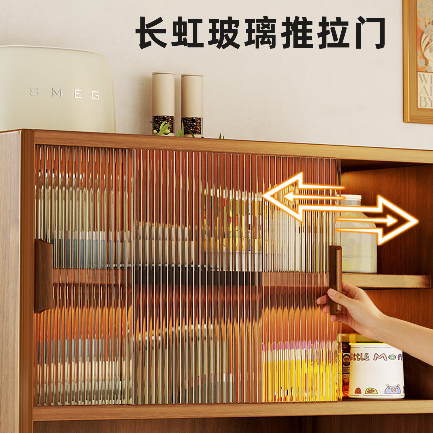 Organizador de Tazas de Escritorio de Acrílico, Antipolvo, Multicapa, para Cocina y Mesa image 2