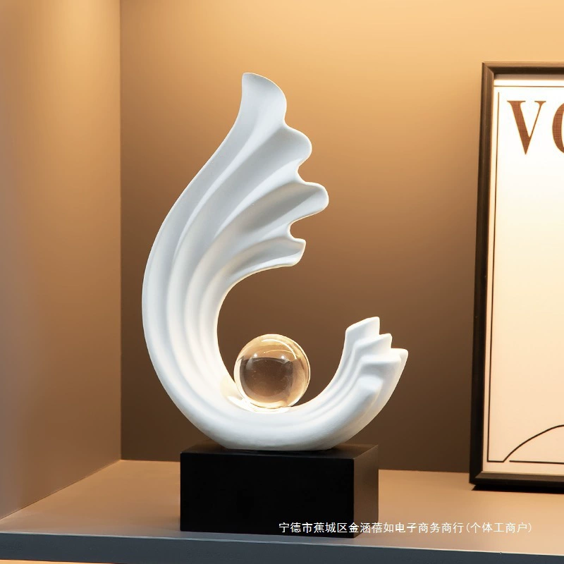 Модные декоративные украшения для винного шкафа для гостиной, домашнего ТВ-шкафа, легкие роскошные офисные художественные украшения.