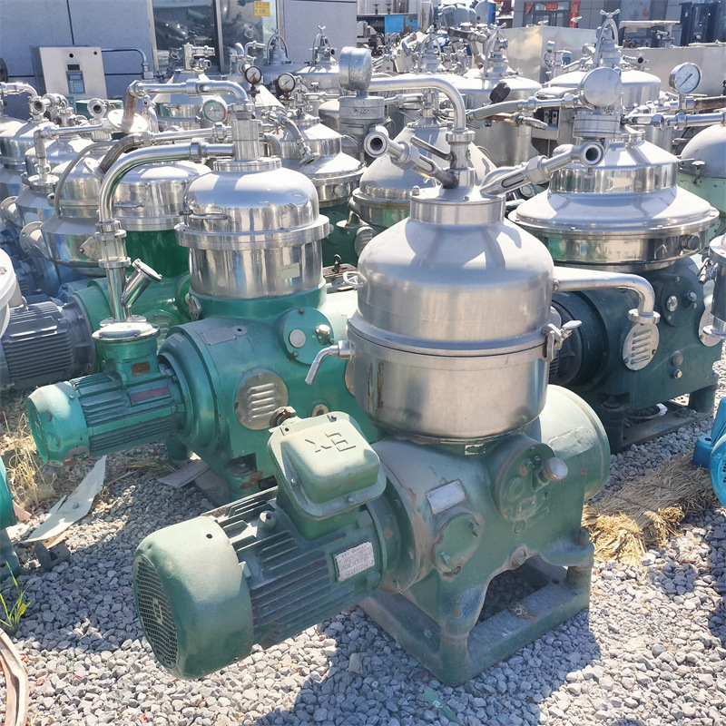 回收二手碟片离心机  不锈钢固液分离机  化工真空自动化分离机