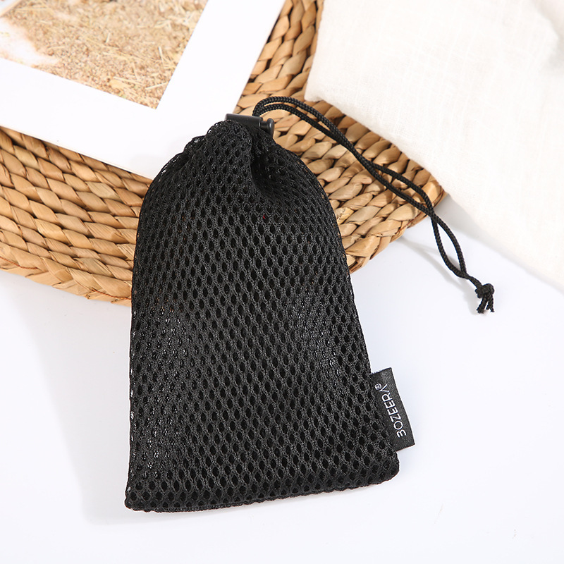 网眼袋 涤纶拼接束口袋抽绳袋 三明治网包装袋 文具袋 按需定 制