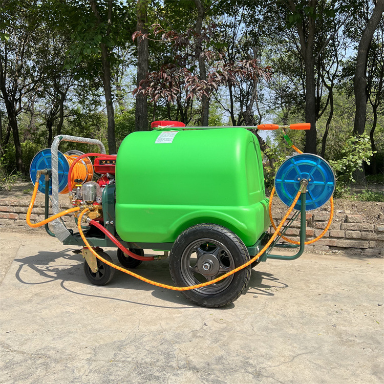 志成养殖场杀菌高压喷雾器  街道小区防疫推车喷药机  省油射程远