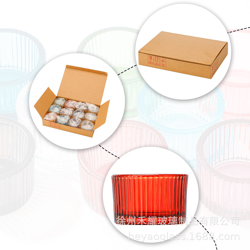 상자에 12개 세트, 갈색
