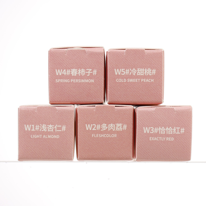 xixi Xin Xin Lian Lian Powder Mist Velvet Lip Gloss is not easy to stick to the glass and does not fade easily. This energetic lipstick makes the skin fairer and is affordable for students undefined