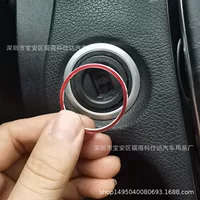 Подходит для Mercedes-Benz ABCE класса GLA GLK CLA CLS ML GL одним нажатием запуска переключателя зажигания декоративное кольцо