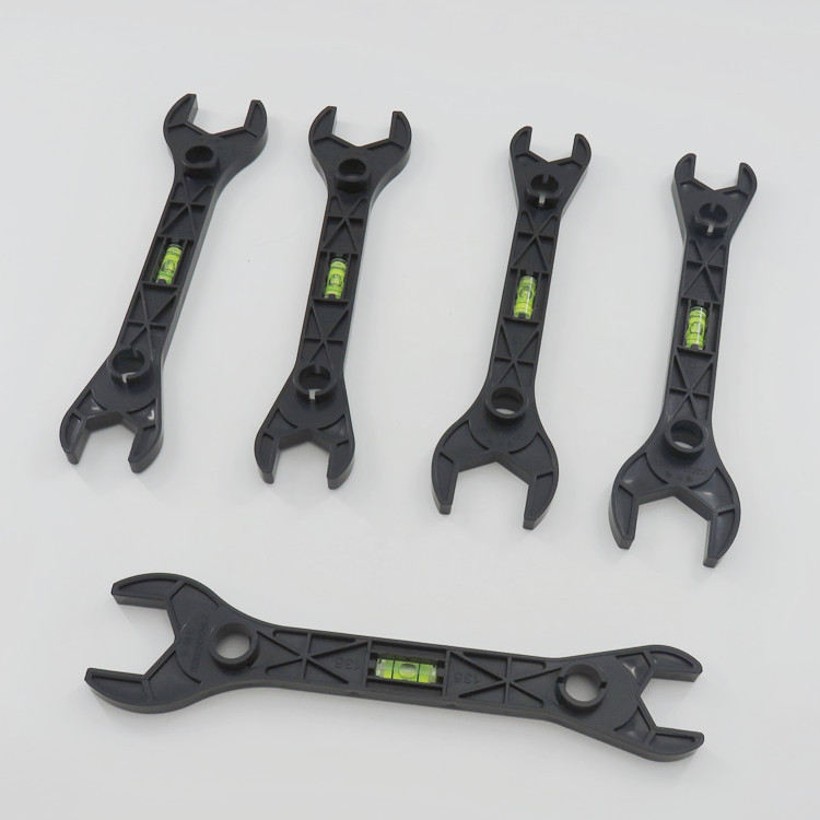 淋浴花洒曲脚测距水平仪六角扳手龙头曲角水平尺安装卫浴维修配件