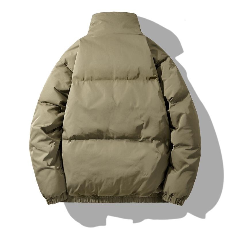 Giacca corta in cotone caldo invernale da uomo 2024, cappotto spesso alla moda da uomo_voghion.com