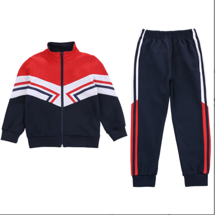 Uniforme escolar para estudiantes de primaria traje de primavera y otoño ropa maestro ropa para niños ropa de clase deportiva otoño jardín de infantes Ropa de jardín traje de dos piezas