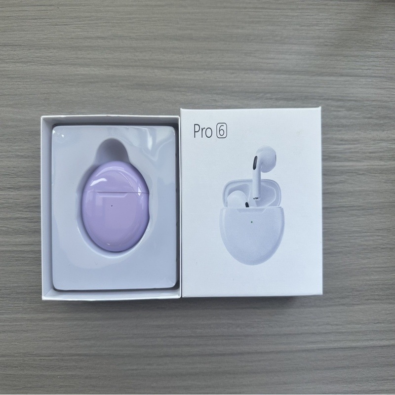 Transfronterizo nuevo Real inalámbrico Tws in-ear deportes mini juego e-deportes reducción de ruido estéreo pro6 auriculares Bluetooth