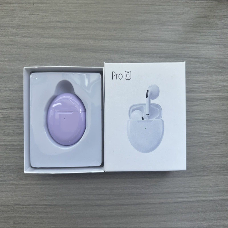 Беспроводные наушники Earbuds Pro6, 3D стереозвучание для игр, компактный зарядный кейс