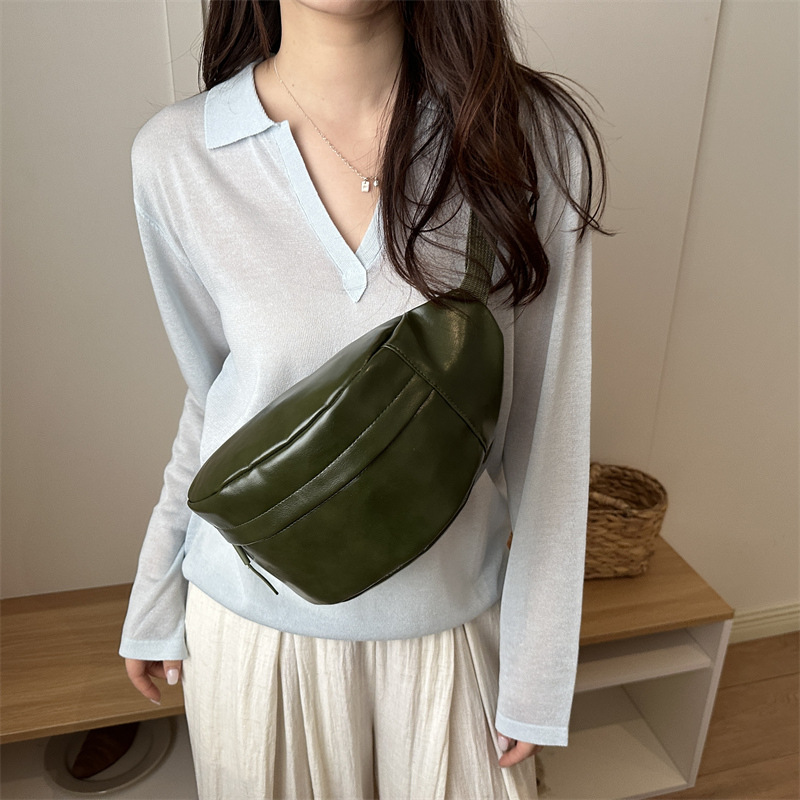 Casual viajes de moda de viaje 2026 brillante cara de verano nuevo deportivo japonés bolso de pecho bolso de cintura