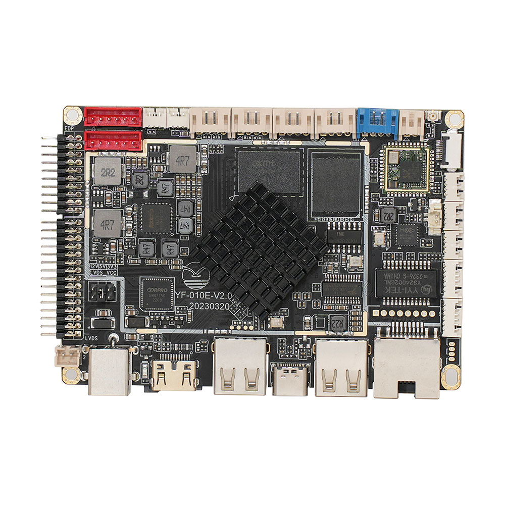 低价RK3568 YF-010E 双屏异显收银机安卓13智能主板一体机控制板