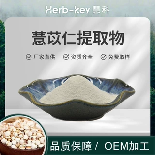 薏苡仁熟粉水溶薏苡仁粉熟粉食品级原料药慧科食同源厂家直供包邮