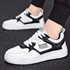 2020 textile category leisure spot male round head color matching low -top glue shoes SGS black ribbon