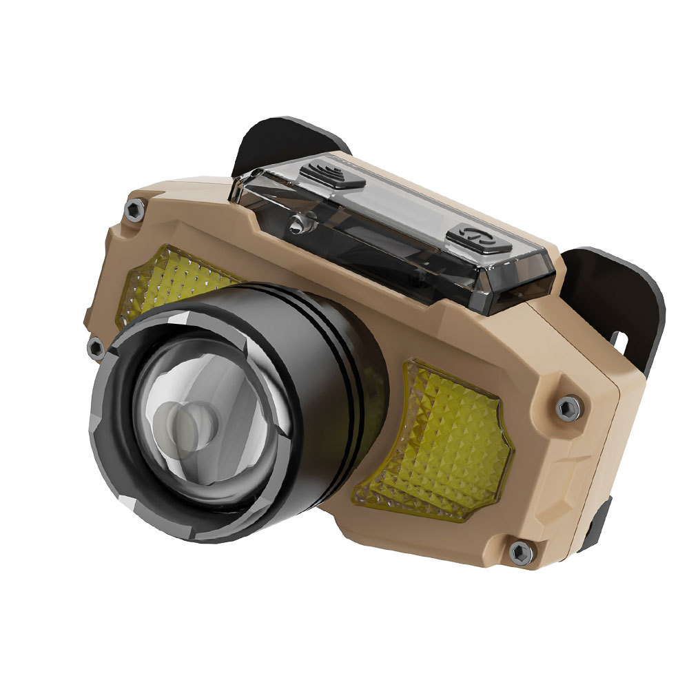 Transfronterizo nuevo faro multifuncional al aire libre impermeable brillante noche LUZ DE PESCA iluminación de emergencia luz de trabajo FARO portátil