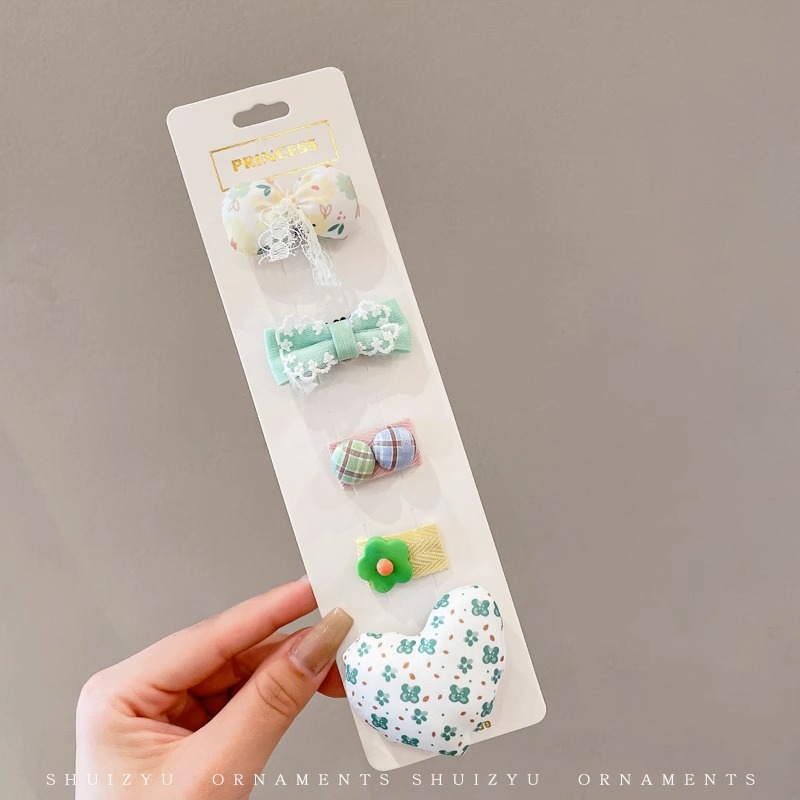 Horquilla para bebés, bolsa de tela completa, clip para cabello para bebés, no daña el cabello, niños, niñas, horquillas, lindos accesorios para el cabello, sombreros