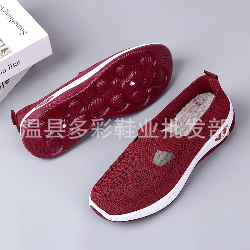 Summer comfortable walking shoes for mother, soft sole