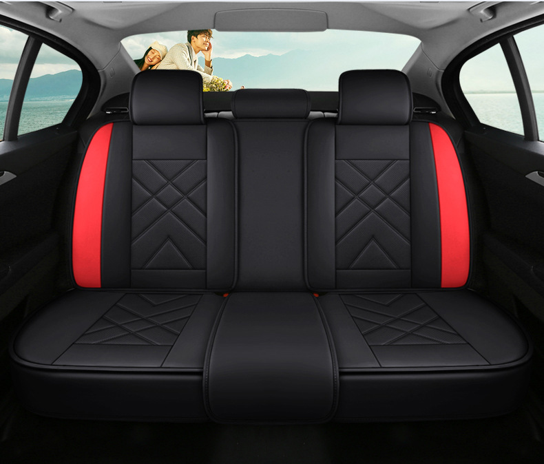Cross-border foreign trade car seat cover four seasons seat cushion full surround seat cover Nappa leather car cushion manufacturers wholesale on behalf of the hair