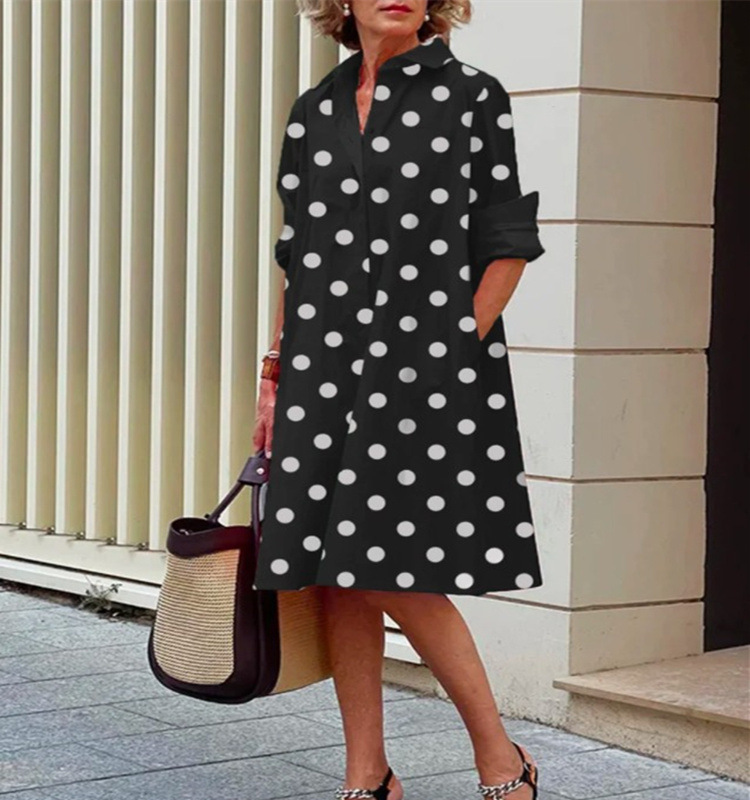 Spring Polka Dot Dress 2