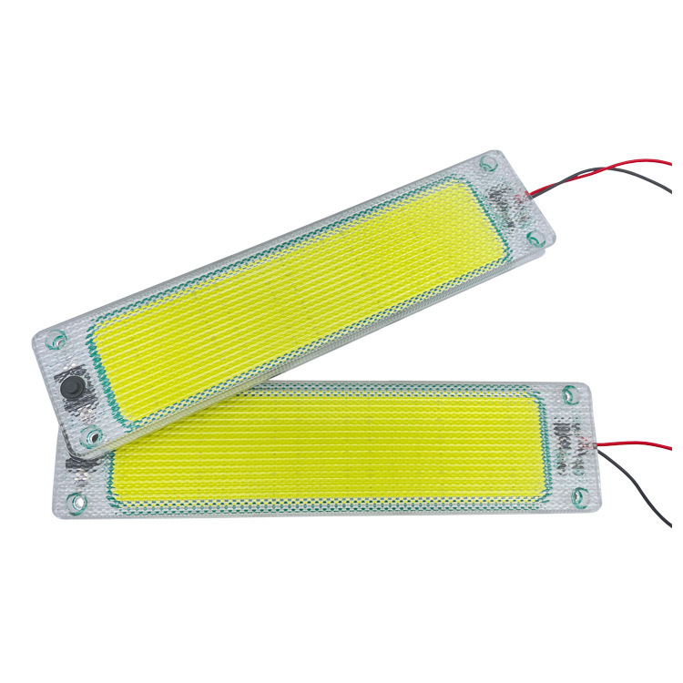 Cross-border dedicated new product LED12-24V wide pressure 2835 car COB truck compartment light rechargeable roof indoor light