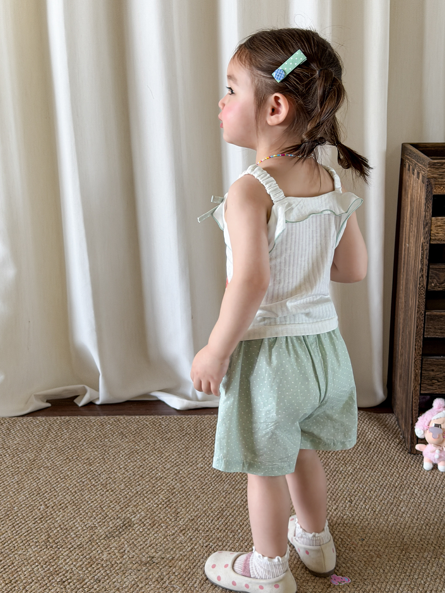 Cane Pear ropa infantil chaleco de niña para usar verano delgado 2026 ropa infantil casual clase A hija hija hija hija