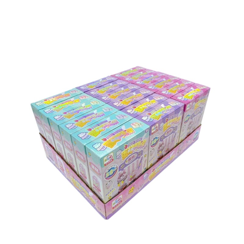 Niños juguetes caseros pastel precio de entrega ensamblaje 3 - en - 1 puzzle tridimensional interactivo divertido puzzle al por mayor