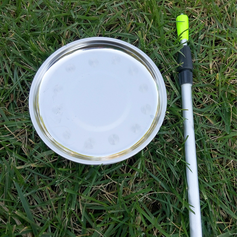 Stainless steel fishing casting tray factory wholesale simple casting tray bait tray fishing gear accessories casting tray